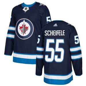 Herren Winnipeg Jets Eishockey Trikot Mark Scheifele 55 Navy Authentic